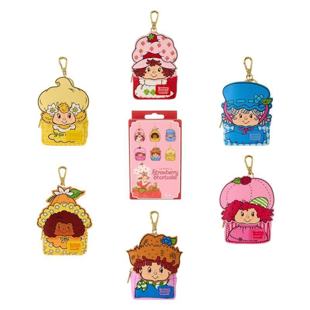 Strawberry Shortcake & Friends Lemon Meringue Mini Backpack Keychain Charm - Picture 2 of 4